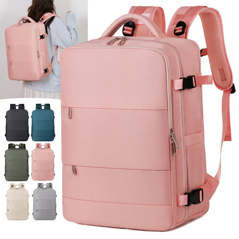 Papari VacuPack Backpack 'De vacuümgecomprimeerde rugzak voor slimme reizigers'