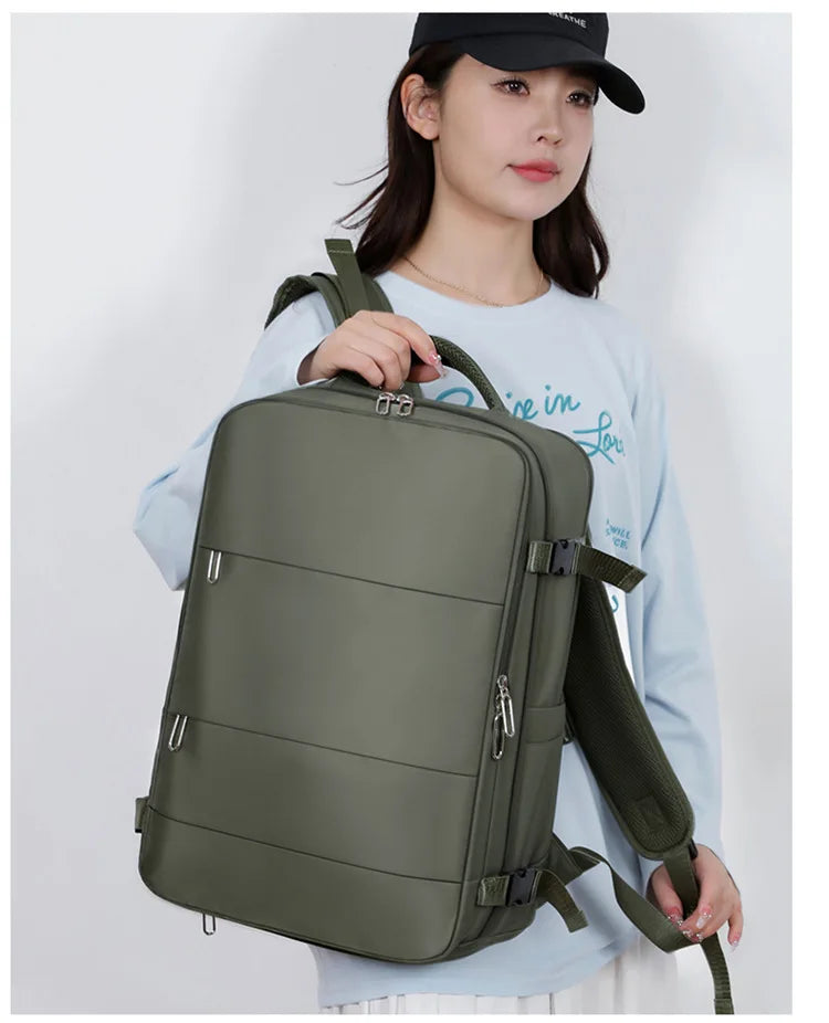 Papari VacuPack Backpack 'De vacuümgecomprimeerde rugzak voor slimme reizigers'