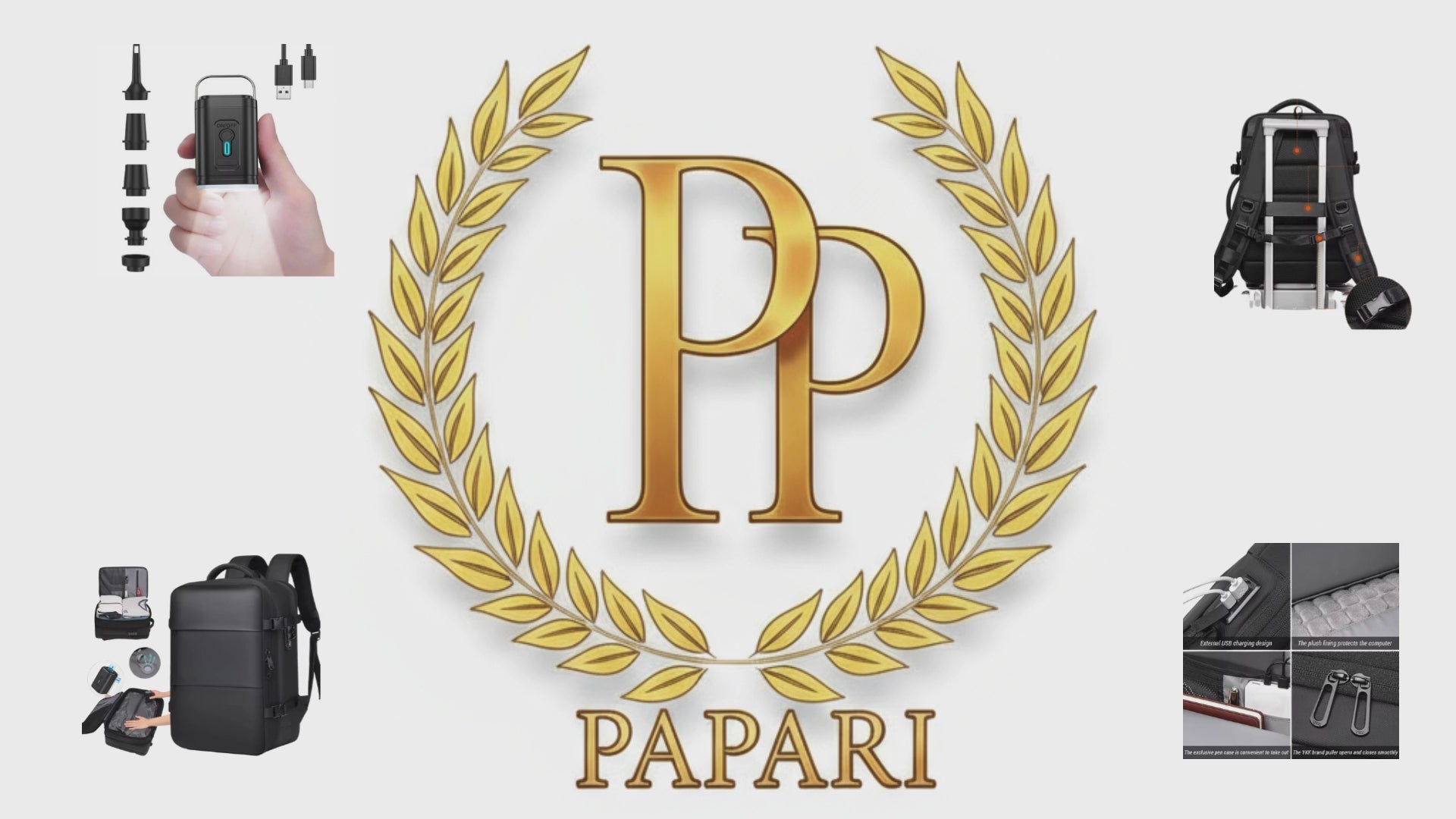 Papari AeroVac 'De handbagage rugzak die je koffers overbodig maakt'